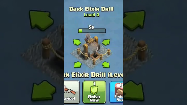 Dark elixir drill level 0 to max level || clash of clans