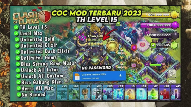 COC MODDED SERVER - HOW TO GET A PRIVATE SERVER IN CLASH OF CLANS 2023 NOT CLICKBAIT&NO PASSWORD