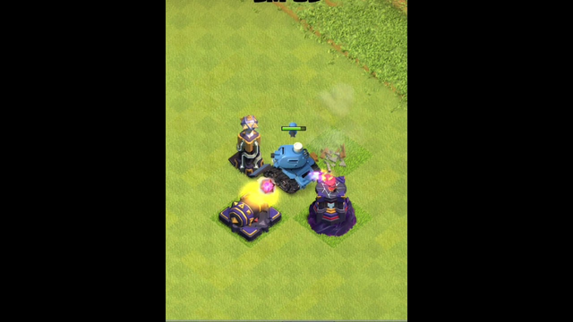 Army Tank Vs Defend Battle in clash of clans #clashofclans ##coc #shorts