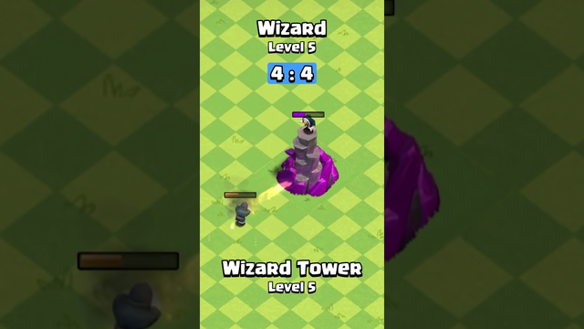 Every Level Wizard VS Wizard Tower | Clash of Clans