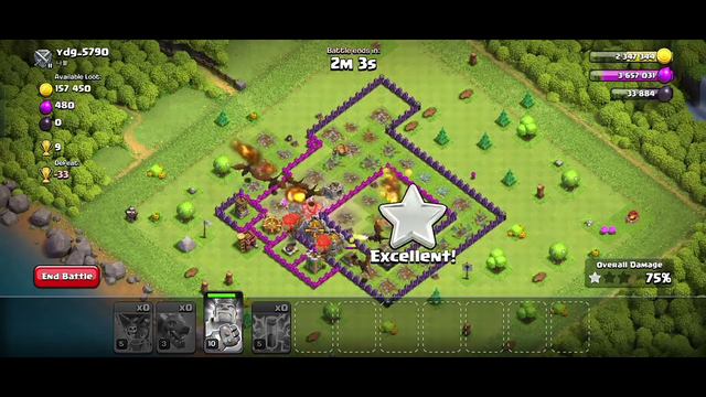 clash of clans best attack | clash of clans best base town hall 8
