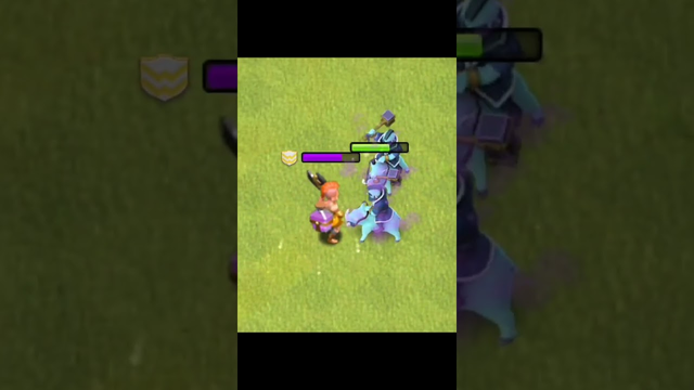 Hog Wizard vs Valkyrie - Clash of Clans #coc #clashofclans #cocshorts