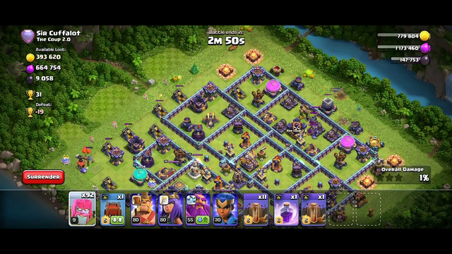 ClasH of ClaNs - Farming with BaRcHeRs