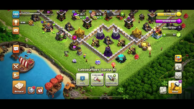 $80 stacked clash of clans account (WHAT!?)