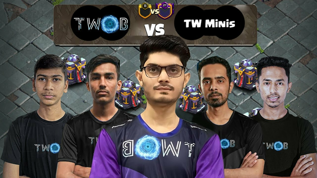 our most thrilling knockout round TWOB vs TW Minis (Clash of Clans)