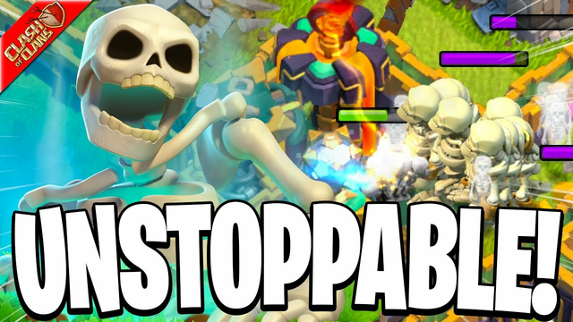 Big Boys Make Witch Golems UNSTOPPABLE! - Clash of Clans