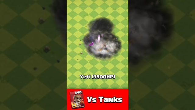 Super Wallbreakers vs Tanks (Clash of Clans) #clashofclans #coc #clash #gaming #cocshorts #shorts