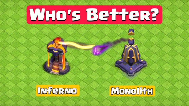 Inferno Tower vs Monolith - Clash of Clans