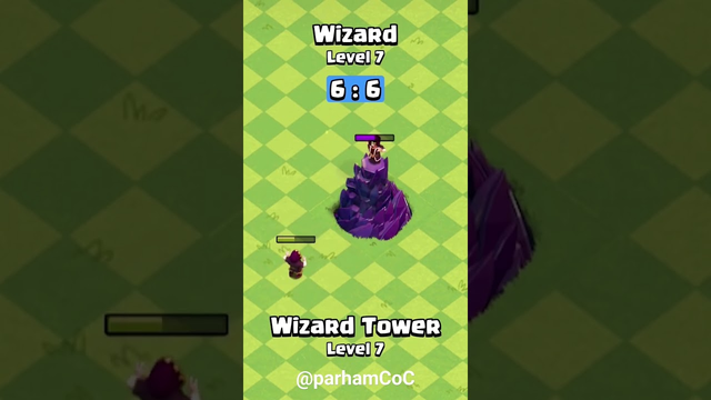 Every Level Wizard VS Wizard Tower |clash of clans #clashofclans #clash #gaming #game #mobilegaming