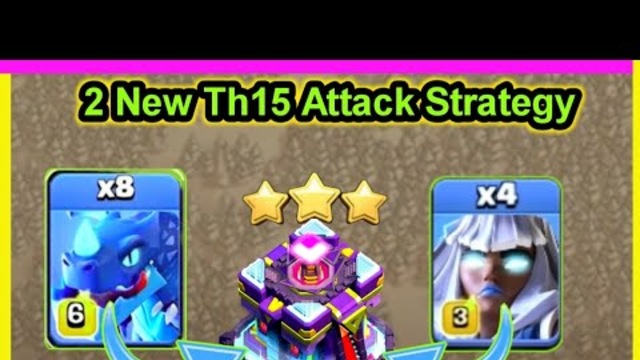 TH15 New! (2) Army 2023 3 Star Attack Strategy | Clash Of Clans #coc #gaming #th15 #gamingvideos