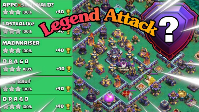 TH 15 Legend Attack Only use Ground attack (Clash of Clans)
