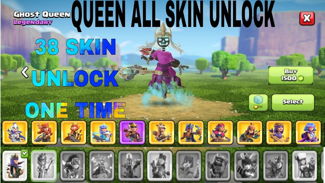 ARCHER QUEEN 38 SKIN UNLOCK ONE THE CLASH OF CLANS