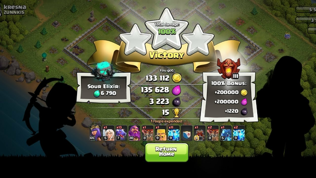 max 11th Town hall 3star attack in clash of clans #11thtownhall #3starattack #clashofclans