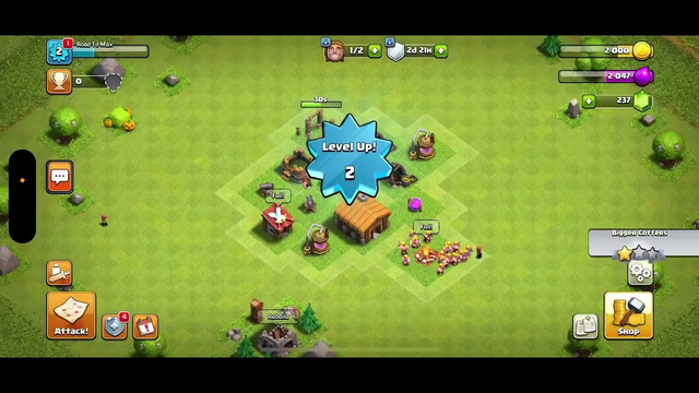 Road To Max TH1 To TH3 (NEW SERIES) - CLASH OF CLANS