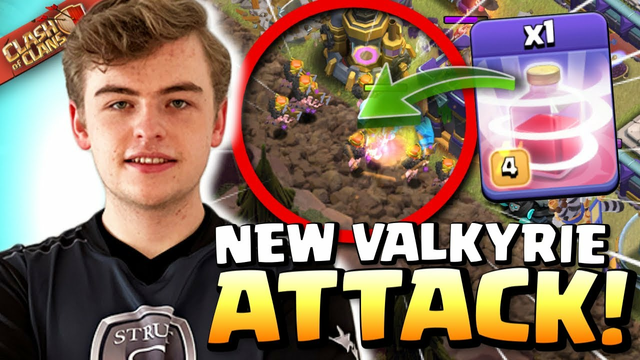 STRUT invents New VALKYRIE attack with RECALL! Clash of Clans