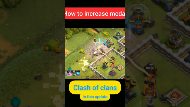 How to increase medal in clash of clans