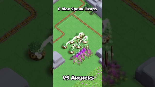 6x Max Spear Traps VS Every Troop | Clash of Clans