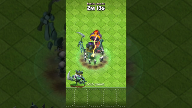 Witch Golem vs Inferno Tower | Clash of Clans #shorts #coc #clashofclans