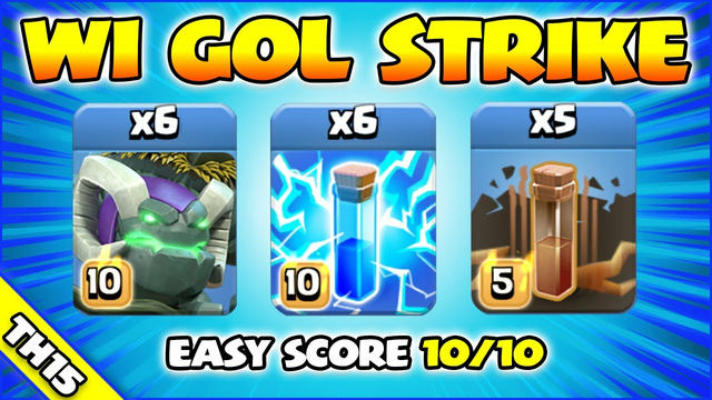 This WITCH GOLEM Attack is BROKEN!!! TH15 Attack Strategy (Clash of Clans)