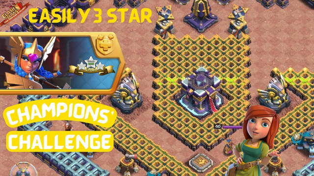 Easily 3 star Champions' Champion Challenge | coc new event (Clash Of Clans)