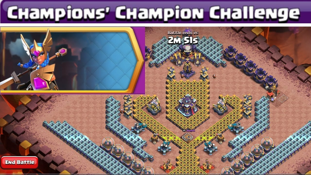 Easiest Way To 3 Star Champions' Champion Challenge (Clash of Clans)