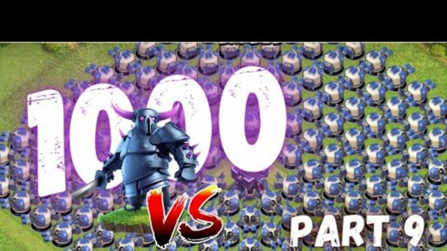 1000 P.E.K.K.A VS ALL ARMY DeFeNSeS || PART-9 || Clash of Clans#mrsteeve#clashofclans #shorts#pekka