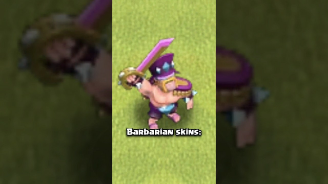 My Favorite Barbarian Skins (Clash of Clans)