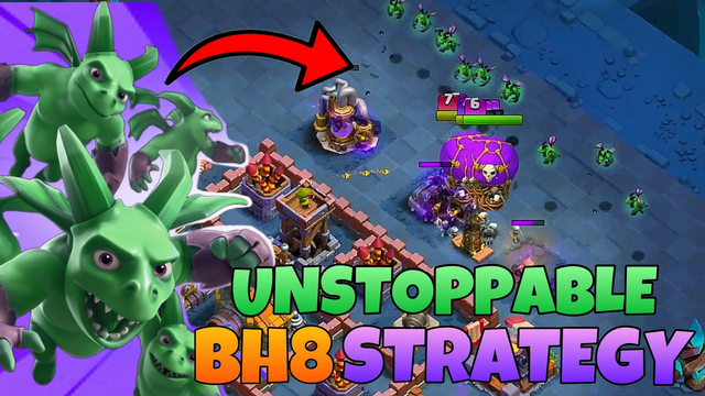 DROPSHIPS and MINIONS are COMPLETELY BROKEN at BH8 | Clash of Clans Builder Base 2.0 Builder Hall 8