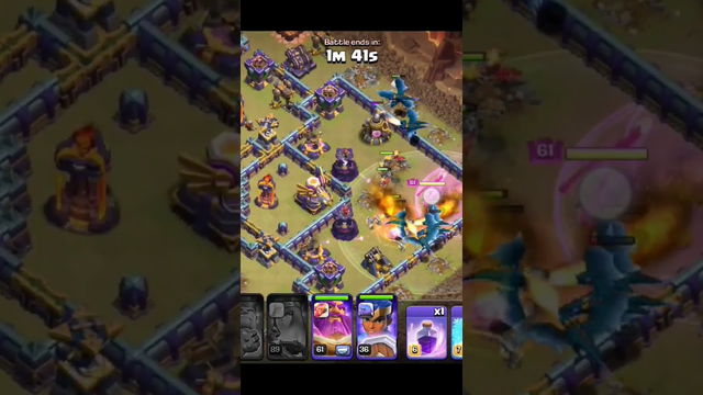 TOWNHALL15 Air Attack Strategy (Clash Of Clans) #shortvideo