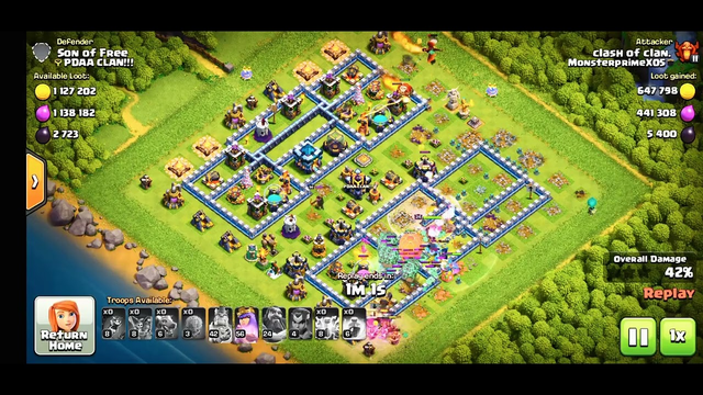 Biggest loot ever #clash of clans