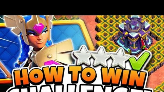 Easily 3 star max level base challenge (clash of clans)