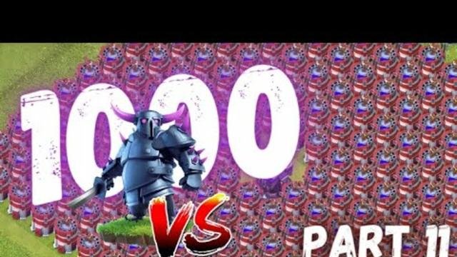 1000 P.E.K.K.A VS ALL ARMY DeFeNSeS || PART-11 || Clash of Clans#mrsteeve#clashofclans #shorts#pekka