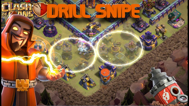 BATTLE DRILL SNIPE in Clan War League | Clash of Clans