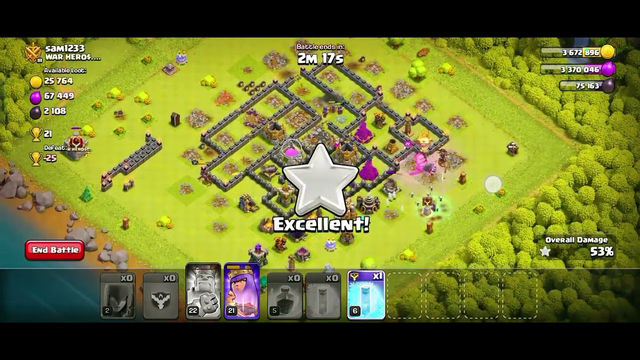 clash of clans. witchs vs town hall 10