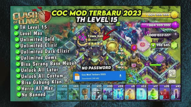 DOWNLOAD PLENIX CLASH | CLASH OF CLANS MOD APK DOWNLOAD UNLIMITED EVERYTHING 2023 INSTANTLY LATEST