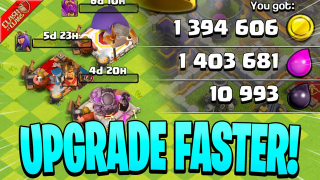 How to Upgrade Heroes Faster in Clash of Clans!