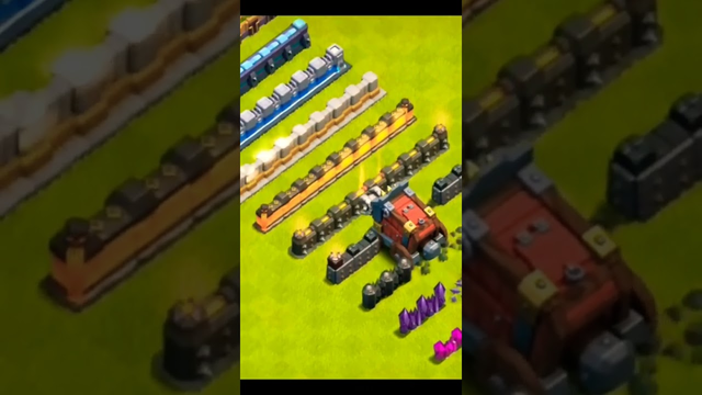 Max Wall Wrecker Vs All Level Walls Clash Of Clans #shorts #coc #clashofclans