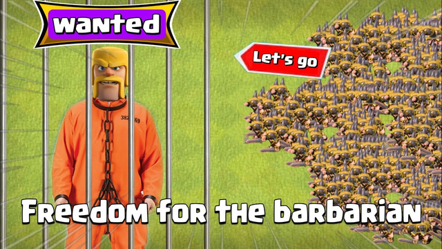 Barbarian needs help /Clash of clans.