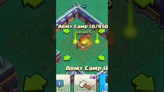 ARMY CAMP LEVEL 0 TO MAX LEVEL || CLASH OF CLANS