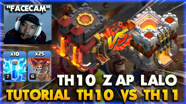 TUTORIAL TH10 VS TH11 ON WAR CLASSIC ! | CLASH OF CLANS