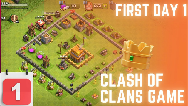 clash of clans - gameplay walkthrough part 1 - tutorial