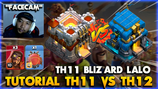 TUTORIAL TH11 VS TH12 ON WAR CLASSIC ! | CLASH OF CLANS