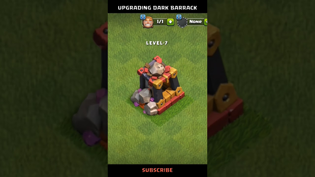 UPGRADING DARK BARRACK FROM LEVEL 1 TO 10 | CLASH OF CLANS | SPARK GAMING #clashofclans #dark