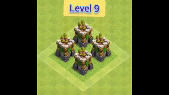 Archer Tower Upgrade , coc , clash of clans #trending #shorts #viral #clashofclans #coc
