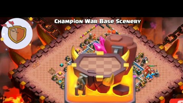 Champion War Base Scenery clash of clans/coc new scenery