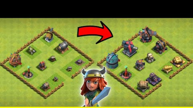Upgrading Every Cannon Of Supercell Game || Clash Of Clans Every Cannons