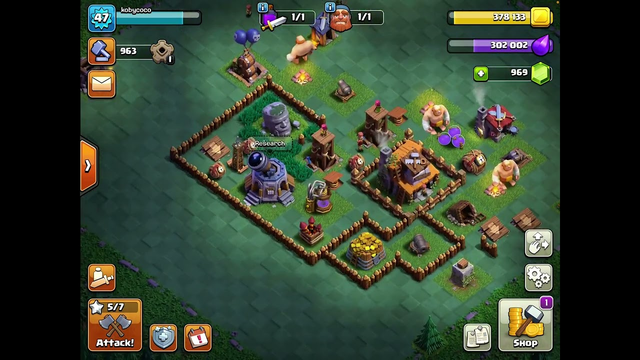 Clash of clans (MY Base!!!)