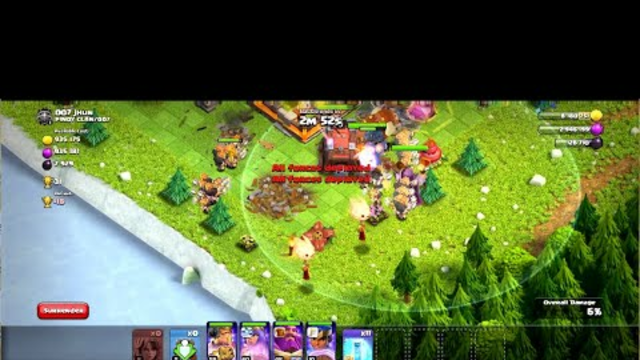 Clash of clans aimmal play level 60 Archer Queen