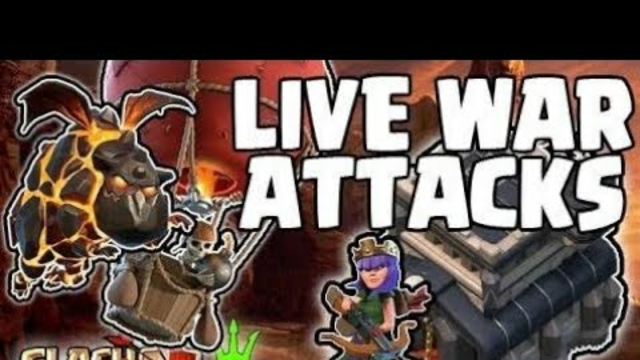 war attack live clash of clans