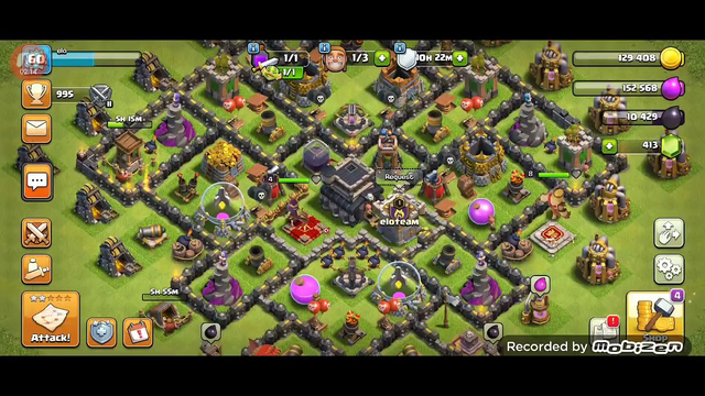 part 1 clash of clans Eloteamzachary th 9